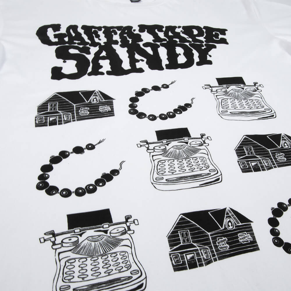 Pink Neck T-Shirt - White image 1