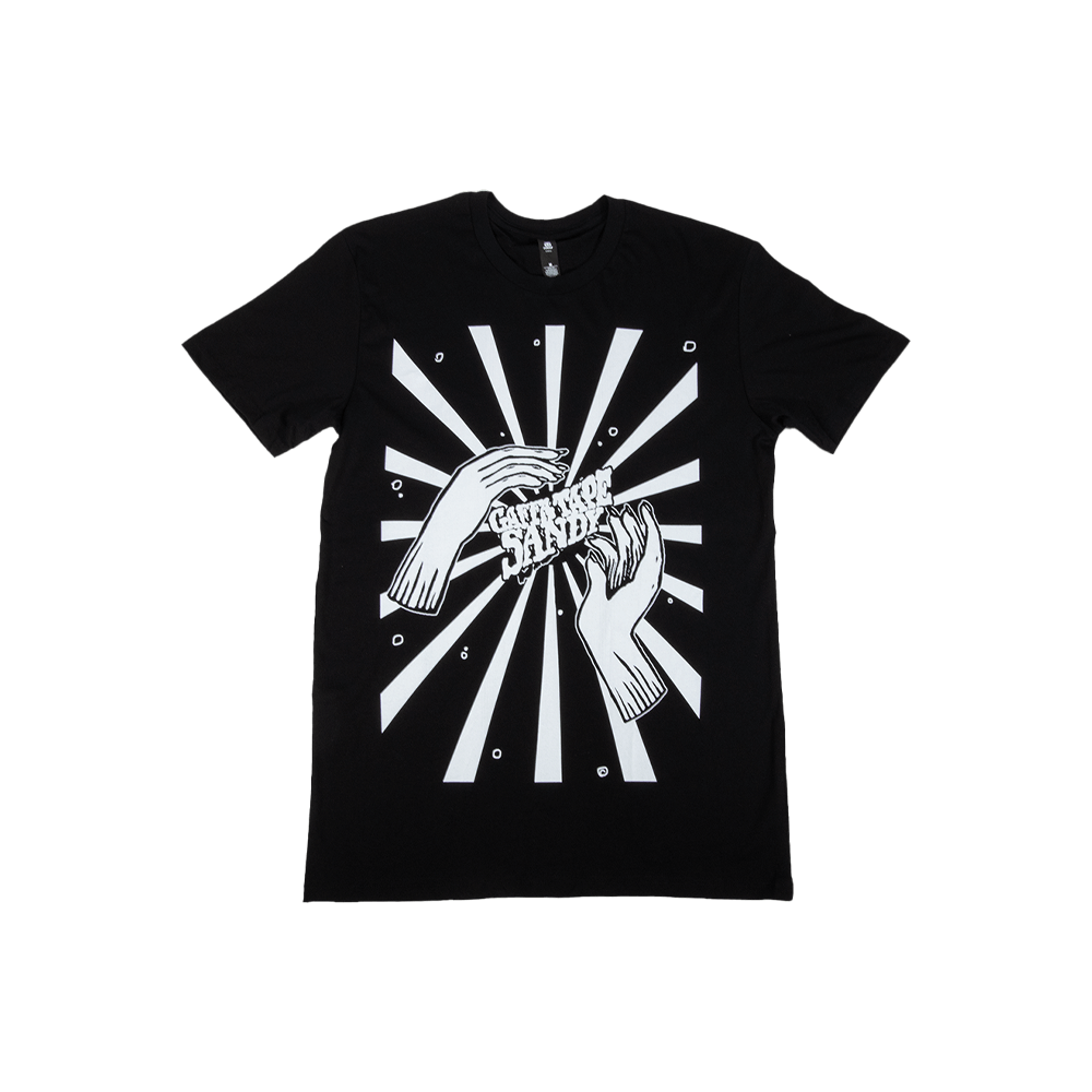 Hands T-Shirt - Black image 0