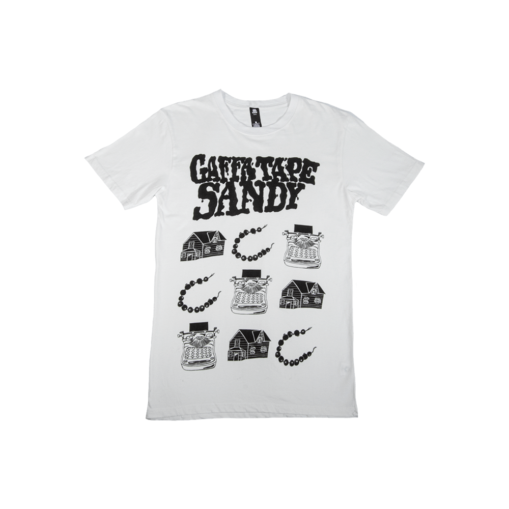 Pink Neck T-Shirt - White image 0